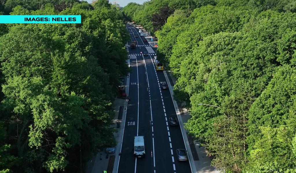 Ligne busway B2 : travaux terminés route du Condroz