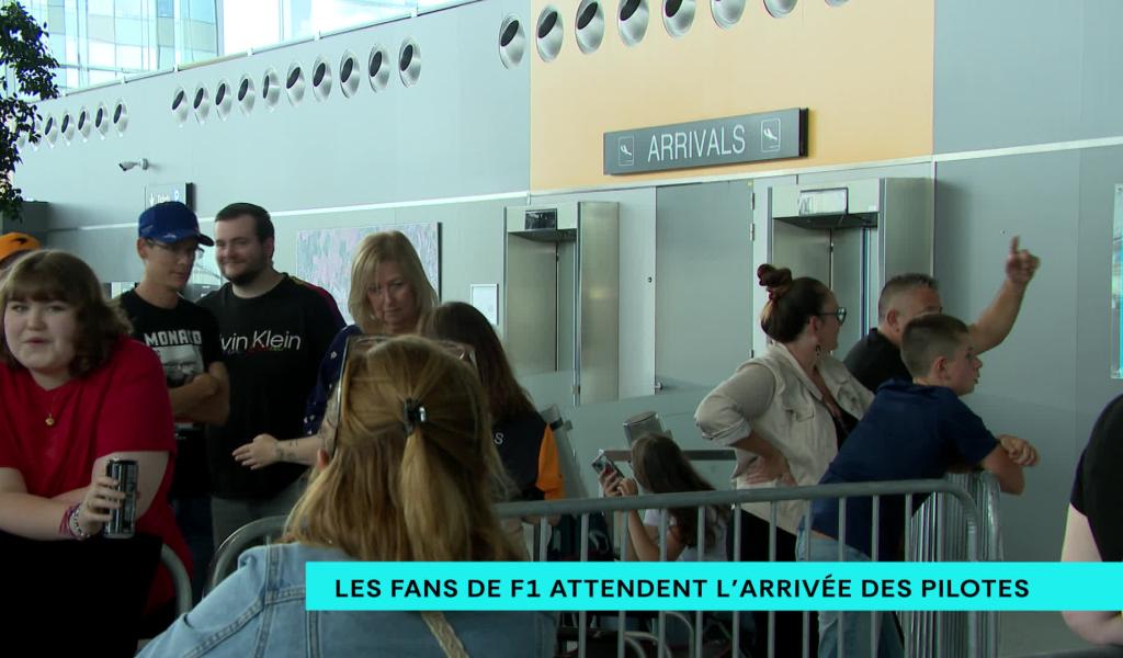Les fans de F1 attendent les pilotes