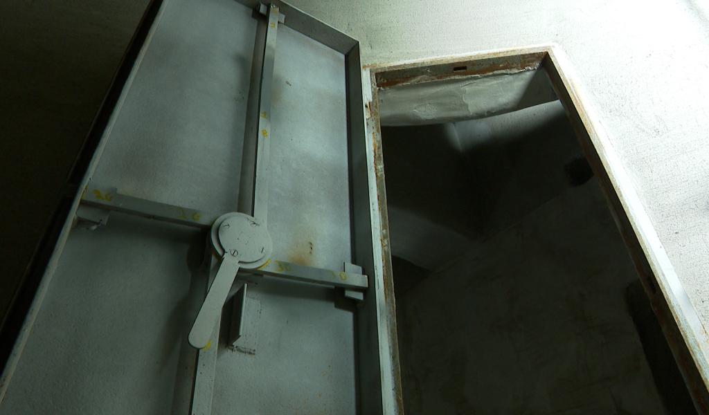 L'abri antiaérien de la Cité Miroir en pleine restauration