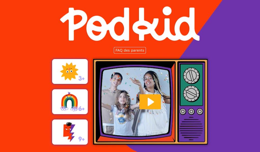 Podkid : une plateforme de podcasts pour enfants sécurisée et gratuite