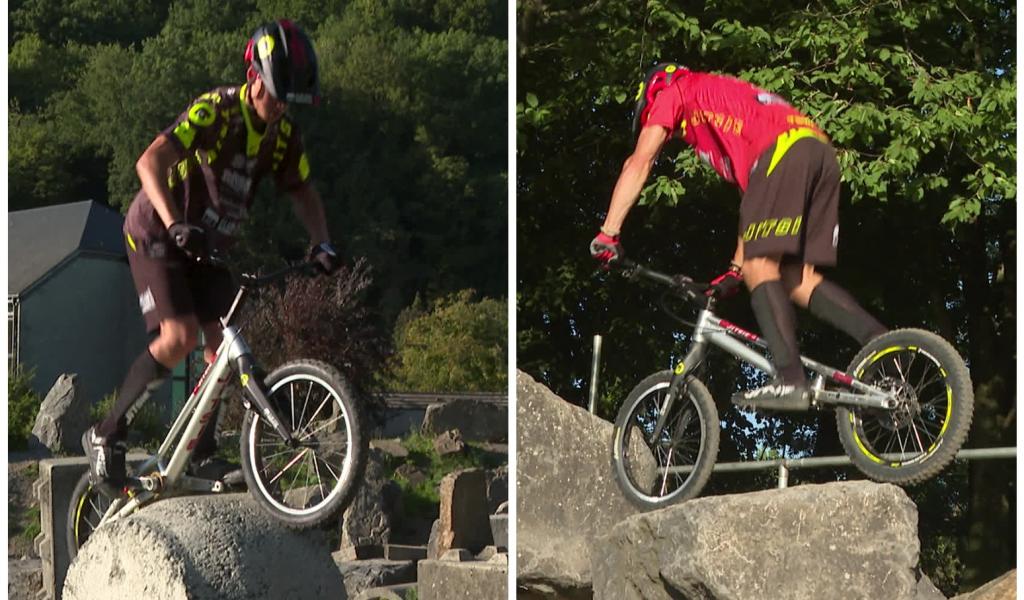 Ugo et Alexis Theunissen, les as du vélo trial