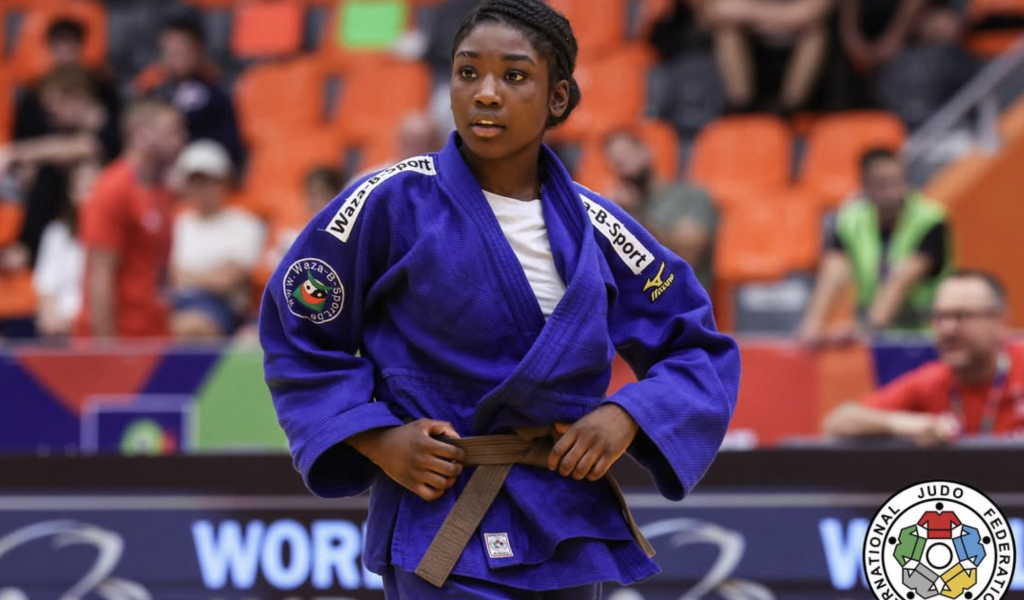 Maëlys Dapa vice-championne du monde de judo!