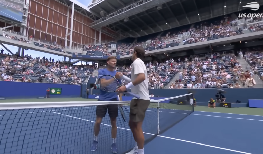 US Open : David Goffin stoppé par Lorenzo Musetti