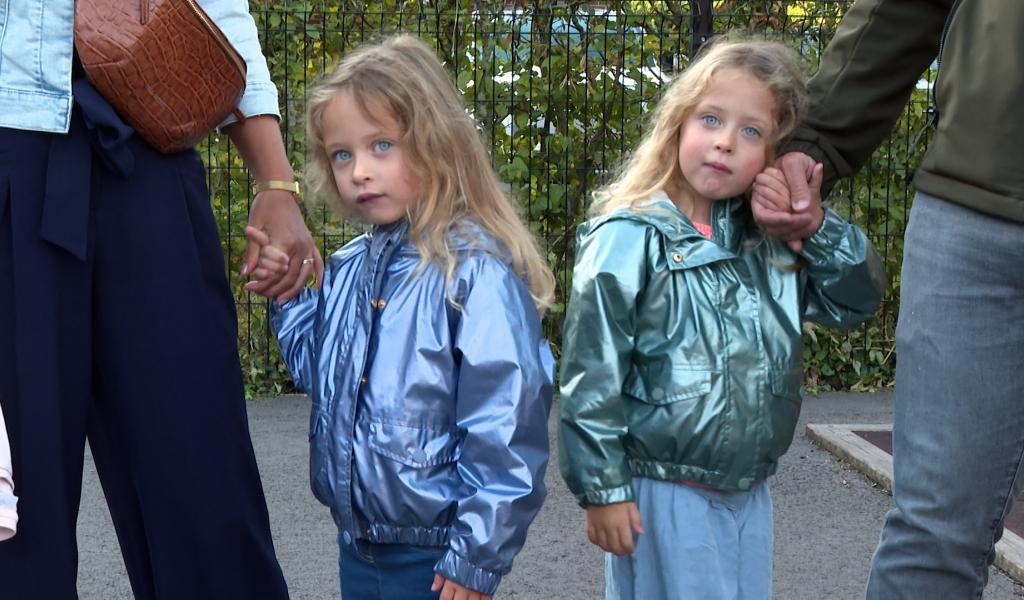 Rentrée mouvementée à l'École communale de Fallais avec 5 paires de jumeaux