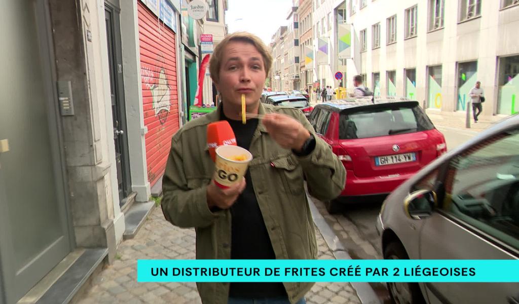 Un distributeur de frites créé par 2 Liégeoises