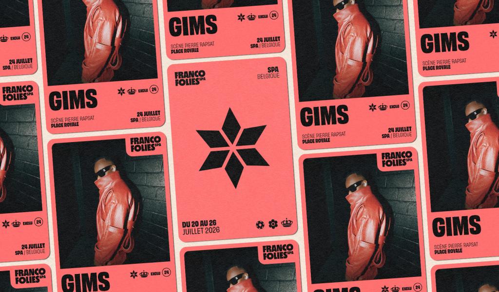 GIMS, première tête d’affiche des Francofolies de Spa 2026