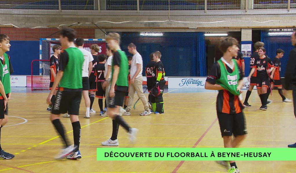 Découverte du floorball à Beyne-Heusay: "Un sport physique"