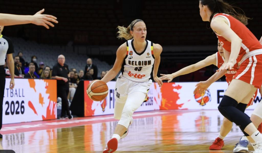 Basket : Julie Allemand, meilleure joueuse (MVP) du tournoi de Wuhan avec le Belgian Cats