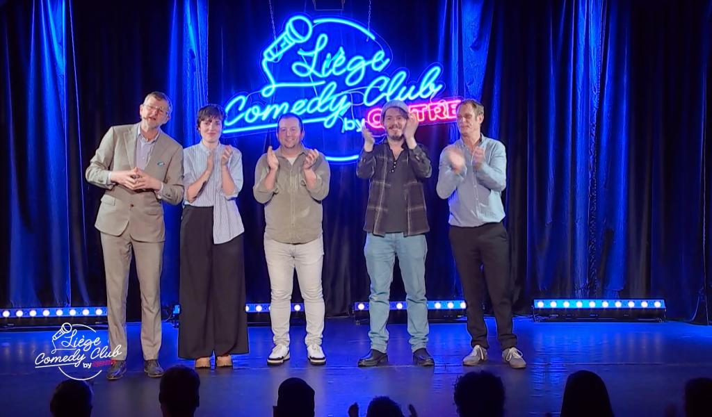 Liège Comedy Club #8 : Marine Sergent, Greg Genart, Salva et Martin Charlier