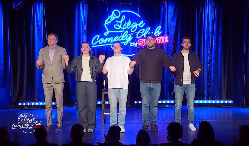 Liège Comedy Club #7 : Alice Conard, Dave Hellebrandt, Nathan Drappa et Etienne S