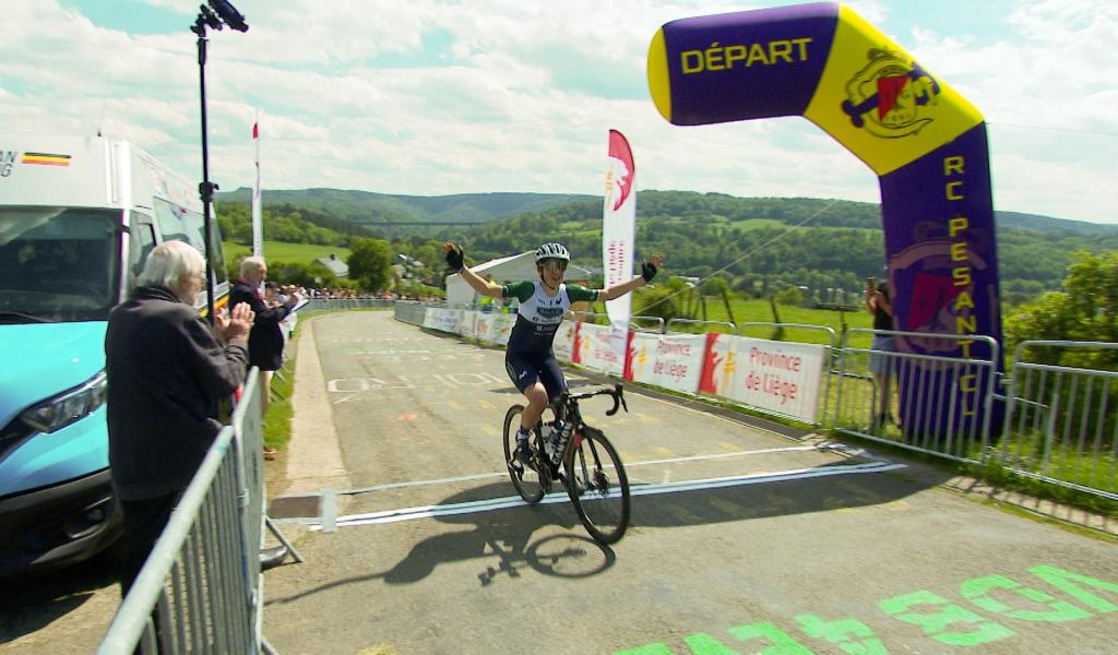 L'Espagnole Alejandra Neira Dominguez remporte la première édition féminine de Liège-Bastogne-Liège Juniors