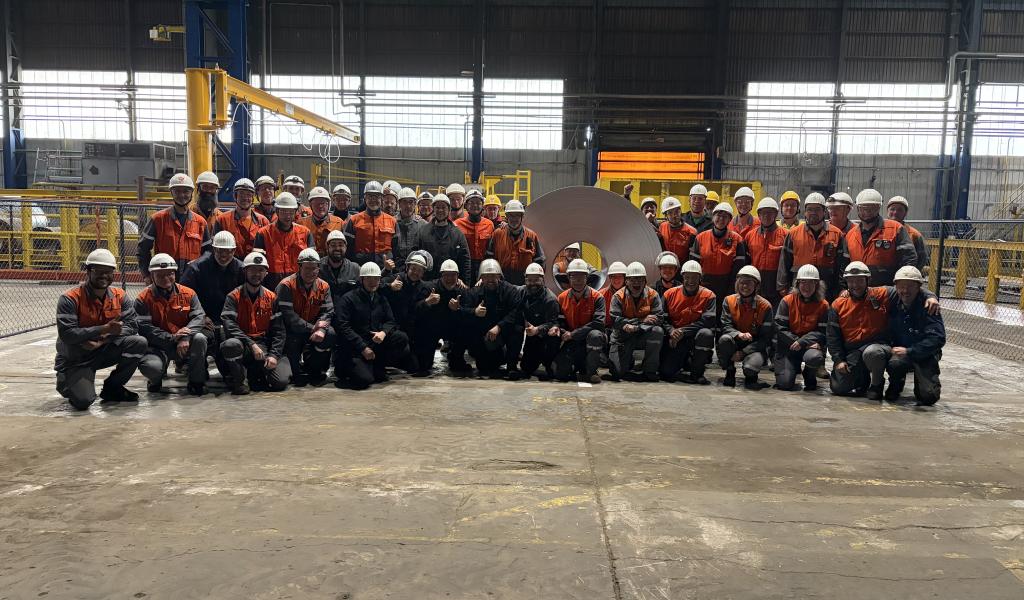 Flémalle : relance de la ligne de galvanisation par ArcelorMittal