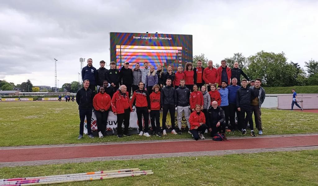 Seraing Athlétisme 6è meilleur club de Belgique !