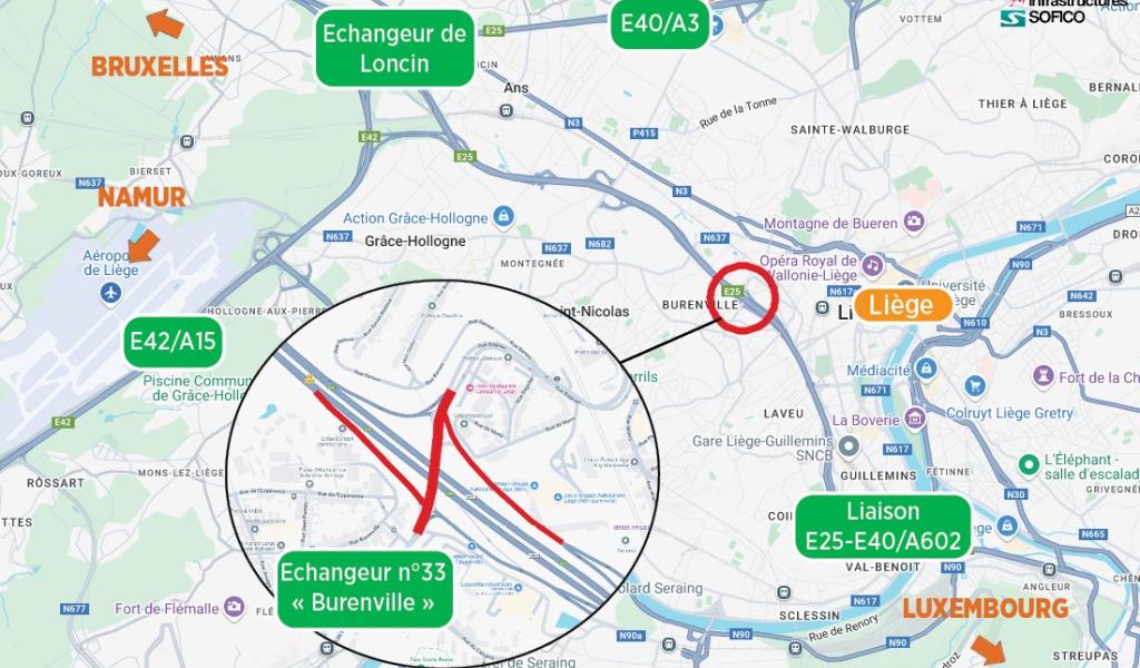 L’échangeur N°33 “Burenville” continue sa mue