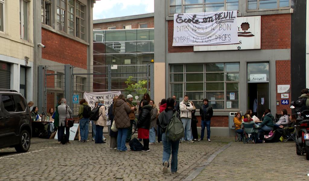 Grève des enseignants dans une quinzaine d'écoles liégeoises
