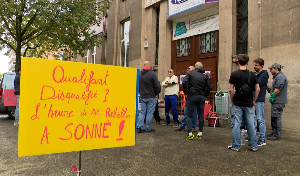 A l'école Léon Mignon, la grève est une question de survie