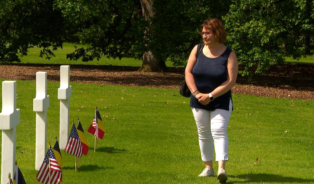 « La liberté, on doit se battre pour la garder » : Nathalie Mistiaen fait vivre la mémoire de soldats américains