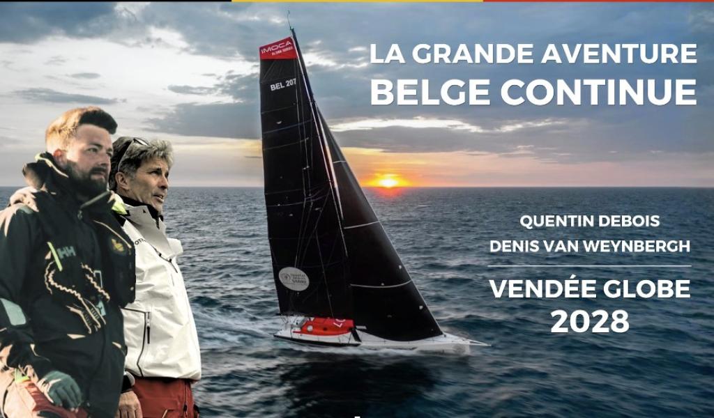Vendée Globe 2028, l'ambition du skipper marchinois Quentin Debois