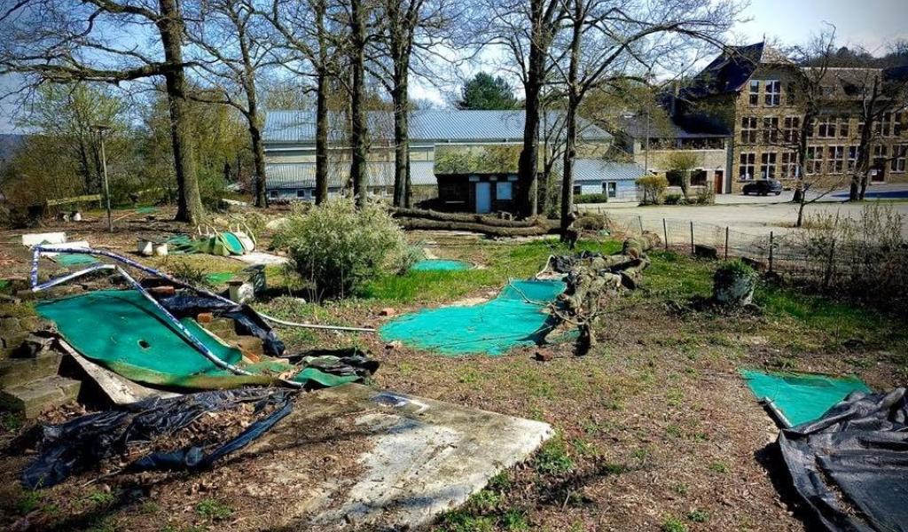 Des citoyens veulent relancer le mini-golf d'Esneux