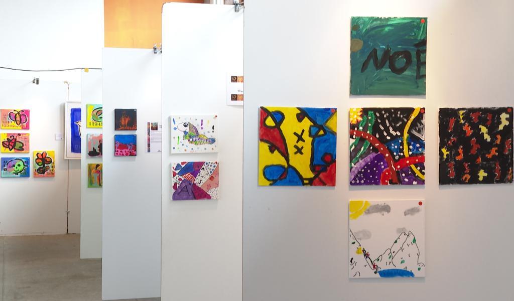 Expo passeur d'art à l'école d'Xhovémont