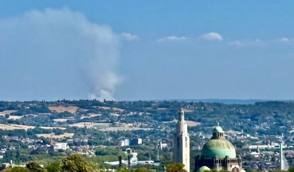 Incendie dans les Fagnes: plus de 2000  ha de végétation détruits