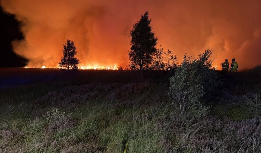 Incendie dans les Hautes Fagnes : est-ce vraiment de la faute de l'engin agricole ?
