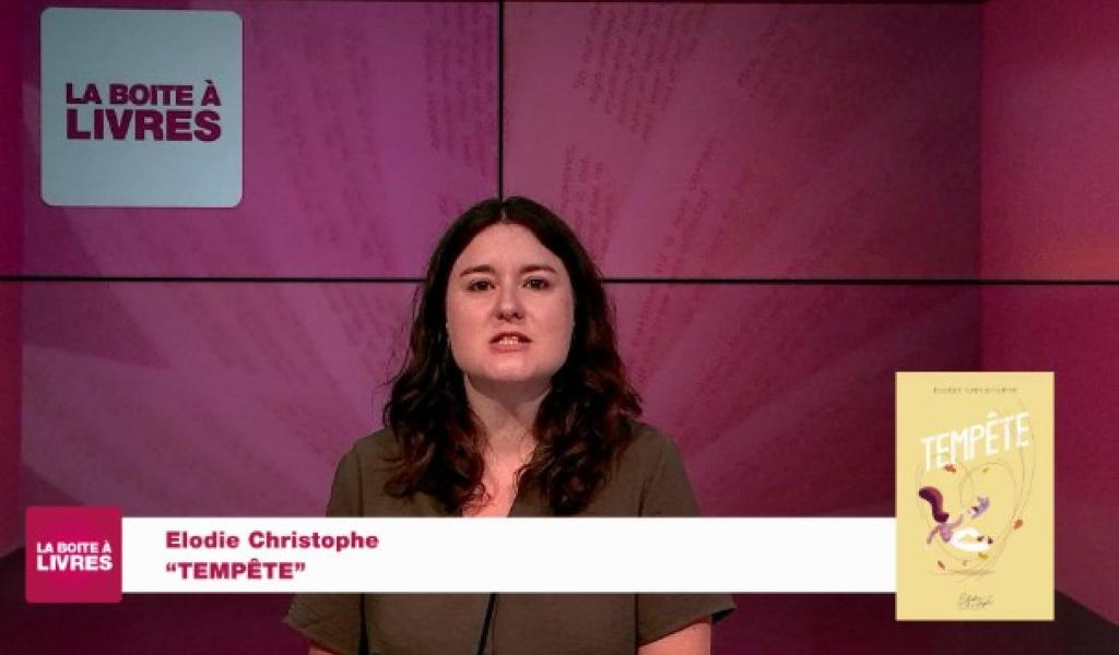 La Boîte à livres : Elodie Christophe, Tempête.
