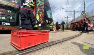 Tram En Commun S3#34 - Les pompiers et le tram 
