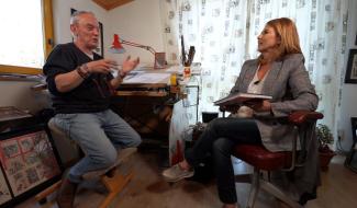 CultureL avec "Goat mountain" par Georges Van Linthout, Les Parall'elles à la galerie Orpheu et Elodie Poux