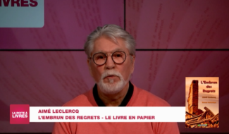 Boite à livres: Aimé Leclercq, l'embrun des regrets (Le livre en papier)