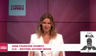 Boite à livres: Anne-Françoise Schmitz, #I.D. (Editions Antoine Degive)
