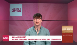 Boite à livres: Lucas Mommer, Du thé pour les vautours (Editions des Tourments)