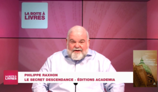 Boite à livres: Philippe Raxhon, le secret descendance (Editions Académia)