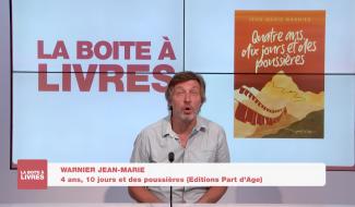 Boite à livres - Jean-Marie Warnier, 4 ans, 10 jours et des poussières (Editions Part d'Age)
