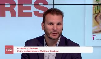 Boite à livres - Stéphane Cornet , Entre les battements (Editions Fawkes)