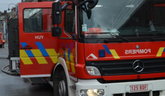 Incendie d'une habitation à Tilff