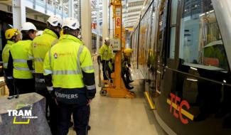 Tram En Commun S5#27 : les pompiers sont prêts pour le tram 