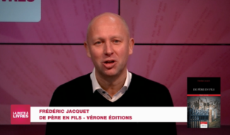 Boite à livres: Frédéric Jacquet, De père en fils (Vérone Editions)