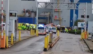 Fuite d'acide chlorhydrique chez Beneo-Orafti à Oreye