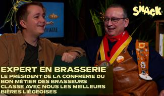 Snack : expert en brasserie, il nous explique comment servir parfaitement une bière