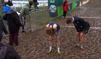 De la boue à perte de vue au cross international d'Hannut