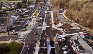 Fin des travaux au carrefour de Rotheux