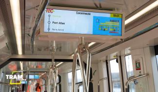 Tram en commun S7#19 : découvrez les annonces dans le tram de Liège