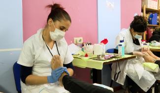 Soins des pieds gratuits au Resto du Coeur de Liège