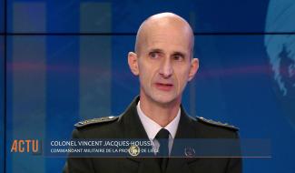 Actu L : le Colonel Vincent Jacques-Houssa