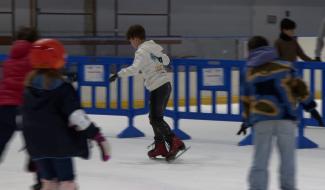 Stage de patinage à la médiacité
