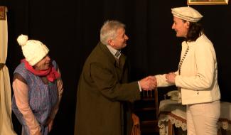 "L'héritière, une messe pour des patates" une nouvelle comédie de Gisèle Mariette avec Manue Happart et Didier Boclinville
