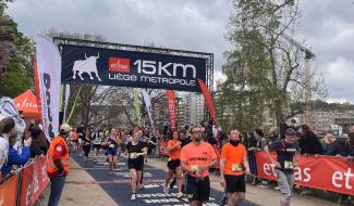 12.000 coureurs pour les 15km de Liège