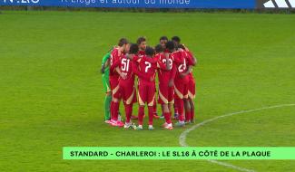 "Mes joueurs n'étaient pas au stade": le SL 16 s'incline face à Charleroi