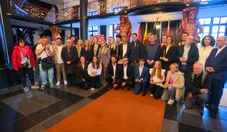 Lucie Napolitano et Arnaud Dely reçoivent le Perron d'or 2024